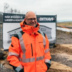 ByggArvid bygger Enthavs nya kontor. Pressbild: ByggArvid