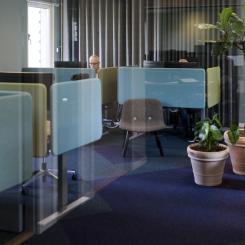 Delad kontorsyta och återbruk minskar klimatpåverkan från byggsektorn. Foto: IVL Svenska Miljöinstitutet