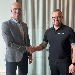 Johan Claesson och Nicklas Hassel. Foto: Fasadgruppen