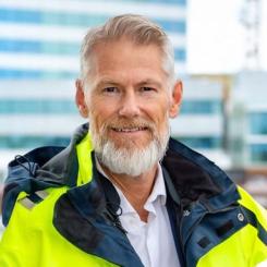 Johan Hallberg, nationell arbetsmiljösamordnare, Byggföretagen.
