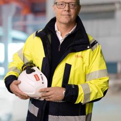 Bild på Johan Nystöm, vd för Clinton