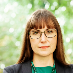 Johanna Bjurskog, hållbarhetschef på Riksbyggen.