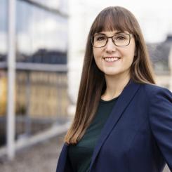 Johanna Bjurskog, hållbarhetschef på Riksbyggen.