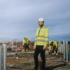 I Kapellgärdet i Uppsala utvecklar Uppsalahem bostadskvarteret Takryttaren. Pressbild: Uppsalahem