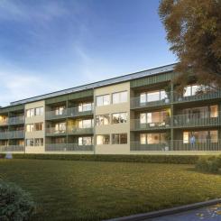 Koppargården 27 i Landskrona. Illustration: MTA Bygg och Anläggning