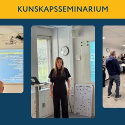 Över hälften av distriktets kommuner var på plats för att ta del av olika kunskaper och erfarenheter om uppvärmning av konstgräsplaner. Foto: Stockholms Fotbollförbund