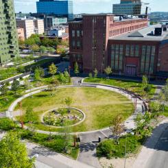 Maskinparken på Lindholmen är en av fyra nominerade till Landmärket. Bild: Älvstranden Utveckling
