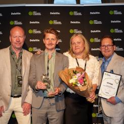 Byggföretaget i Stockholm M3 Bygg erhåller priset Sweden´s Best Managed Company för andra gången i rad. Foto: Rotunda Gruppen