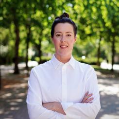 Maja Ivarsson blir Nyréns Arkitektkontors nya VD. Foto: Nyréns
