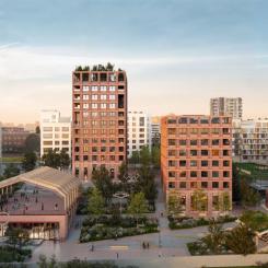 Modransky cukrovar. Pressbild: Skanska