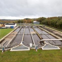 Viborgs centrala reningsverk på Jylland Foto: Anette Roien