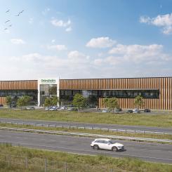Nordsten Development utvecklar Grimsholm Innovation Center i Falkenberg. Pressbild: Nordsten Development