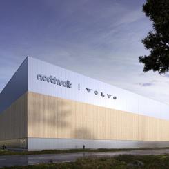 Volvo Cars och Northvolts nya batterifabrik i Torslanda blir gigantisk med sina 130 000 kvadratmeter. Bild: Northvolt