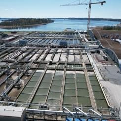 Projektet Nya Krav Himmerfjärdsverket har pågått sedan 2019 med en budget på 2 miljarder kronor. Foto: Veidekke