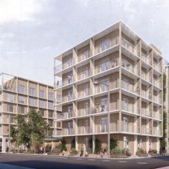 Ørestads Boulevard 31 i Köpenhamn. Pressbild: Skanska