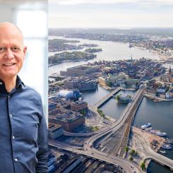 Patrik Myrberg, nyutnämnd gruppchef för bostadsarkitektur hos LINK Arkitektur, ser fram emot att leda nya spännande projekt. Foto: LINK Arkitektur