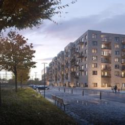 Pilevall. Foto: Veidekke/KKB Fastigheter/Sunnerö arkitekter