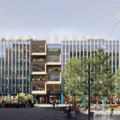 PL Nowy Rynek C Poznan. Pressbild: Skanska