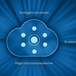 Projekteringen direkt i molnet ger konkreta fördelar som underlättar i byggprocessen.