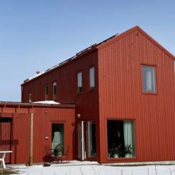 På bilden förra årets vinnare av Årets småhus, huset Äppelgården från Derome AB. Foto: GarBo