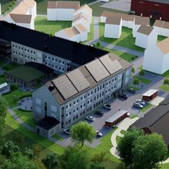 Samsets äldreboende Norra Vännegatan. Bild: Jönköpings kommun