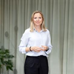 Sara Löfgren, ordförande för Svensk Betong. Foto: Svensk Betong