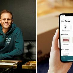Sebastian Wiberg, vd och grundare av Vinden. Foto: Vinden