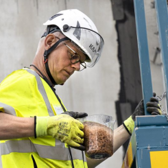 Swerock vill rena vatten från bygg- och anläggningsprojekt. Foto: Swerock