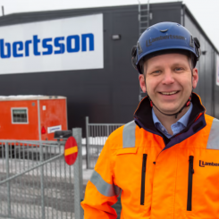 – Avtalet med LKAB är en viktig pusselbit i Lambertssons fortsatta expansion, säger Erik Mogren. Foto: Lambertsson