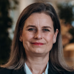 Sofia Ljungdahl, VD för OBOS Nya Hem. Foto: OBOS
