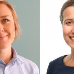 Johanna Brolin och Heini-Marja Suvilehto kommer tillsammans presentera seminariet ”Upphandlingen som strategiskt verktyg för att nå dina mål för klimat och hållbarhet” torsdagen den 28 april på Nordbygg.