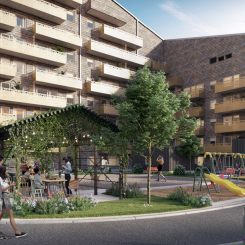 Kvibergshuset är ett nytt inslag i Göteborgs siluett.