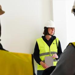 Energikontoret i Mälardalens nätverk för fastighetsägare i Södermanlands och Västmanlands län har ett 30-tal medlemmar. Projektledare Johanna Fredén är nätverkskoordinator. Foto: Moa Önell.