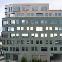 Kontorshuset Oas i Malmö uppförd av Skanska med GlasLindberg som glasentreprenör foto GlasLindberg