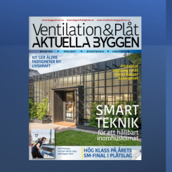 Olika typer av bindemedel: lera, slagg och cement intill en betongkub som har testats för tryckhållfasthet. Foto: RISE