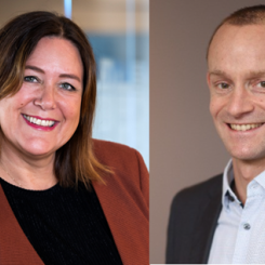 Sofia och Johan. Pressbilder: Riksbyggen