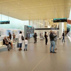 Plattform. Visionsbild: Region Stockholm / &Rundquist