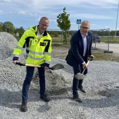 David Johansson Mathias Bohman. Upplands Väsby Besqab eds allé Sjöstråket. Pressbild: Besqab