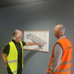 Stefan Lindbäck och Geoff Cape, Haraholmen Pressbild: Lindbäcks