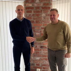 Johan Claesson och Patrik Wernersson. Foto: Fasadgruppen