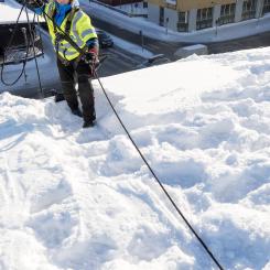 Byggbranschen bör ta taksäkerhetsfrågan på större allvar. Foto: Mikael Lundgren, Plåt & Ventföretagen