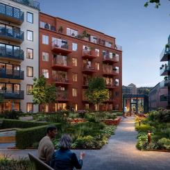 Tambour gård, visualisering av Soul.  Pressbild: Forsåker