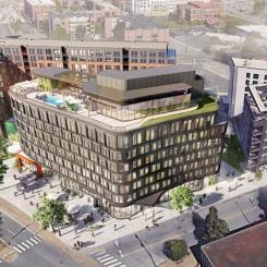 The Bend Nashville. Pressbild: Skanska