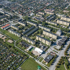 Tornstaden i centrala Malmö. Fotograf/Källa: MKB