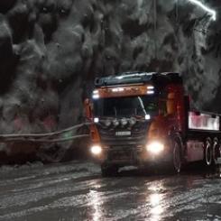 Förhandsbestämda villkor för tillåtet inläckage i bergtunnlar kan ersättas med en prövotid. Foto: Trafikverket