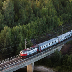 Nu är det möjligt att fortsätta med viktiga delar av arbetet på Norrbotniabanans sträcka mellan Umeå och Dåva. Foto: Trafikverket