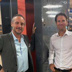 Urekas grundare, Johannes Hatem och Johan Skålén.