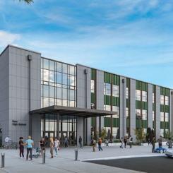 Skanska bygger ny skola i Issaquah. Pressbild: Skanska