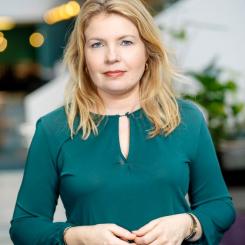 Elin Kebert, ansvarig för kompetensförsörjningsfrågor på Byggföretagen. Foto: Byggföretagen