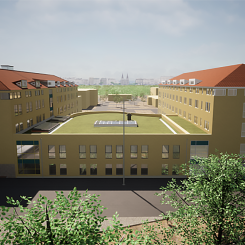 Visionsbild Kv Skvadronen. Bild: ByggPartnerGruppen